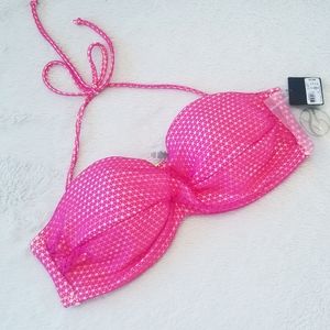 Victoria's Secret Vintage Crisscross Bandeau Bikini Top🧡💕